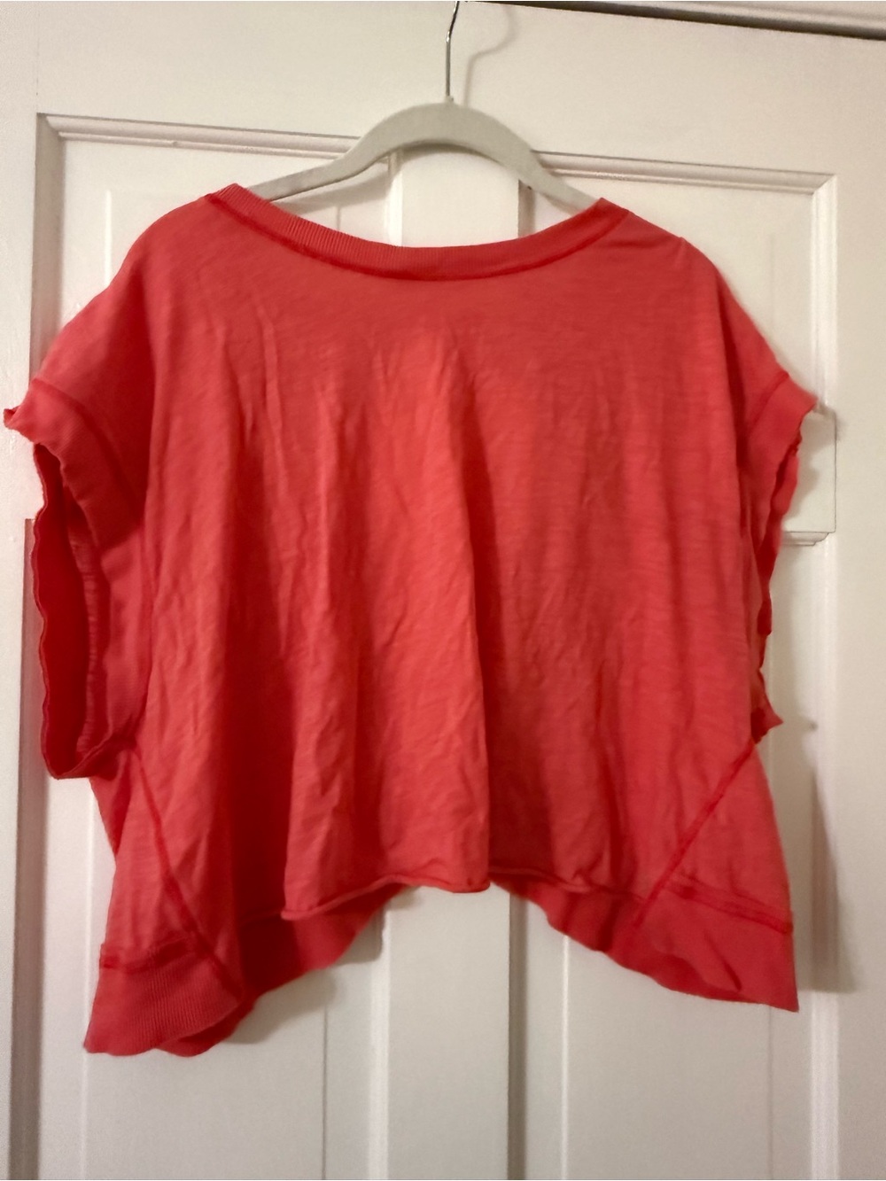FP Movement by Free People Coral Short-Sleeve Boxy Tee